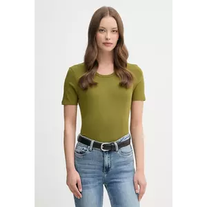 United Colors of Benetton tricou din bumbac culoarea violet, 3GA2E16A0 imagine