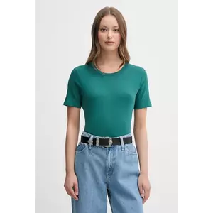 United Colors of Benetton tricou din bumbac culoarea violet, 3GA2E16A0 imagine