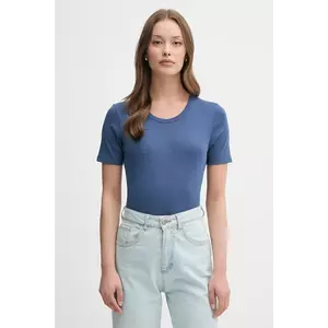 United Colors of Benetton tricou din bumbac culoarea violet, 3GA2E16A0 imagine