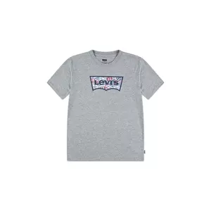 Levi's tricou copii ON THE ROAD BATWING TEE culoarea gri, cu imprimeu, 9EN945 imagine