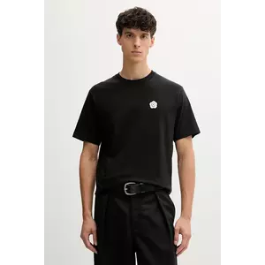 Kenzo tricou din bumbac culoarea negru, uni, FF55TS2004SG imagine