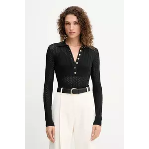 Elisabetta Franchi body culoarea negru, BK66T51E3 imagine