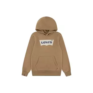 Levi's bluză copii BATWING SCREENPRINT HOODIE culoarea maro, cu glugă, cu imprimeu, 8E8778 imagine