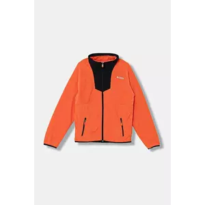 Columbia hanorac polar pentru copii Sequoia Grove culoarea bej, modelator, 2087631 imagine