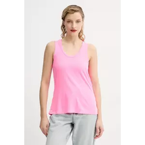 American Vintage top femei, culoarea roz, JAC47VE25 imagine