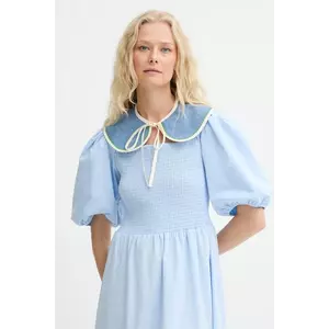 Renewed guler decorativ din denim creative upcycling cu imprimeu, Renewed INTU x Answear imagine