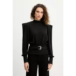 Versace Jeans Couture hanorac de bumbac culoarea negru, uni, 79HAI300 F0010 imagine