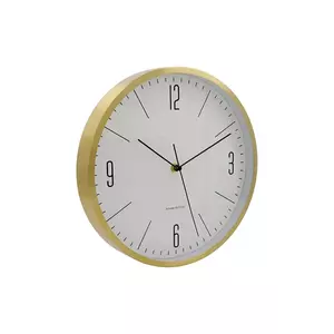 House Doctor ceas de perete HDHour 30 cm culoarea verde imagine