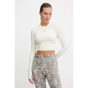 adidas by Stella McCartney mânecă lungă de antrenament TruePurpose culoarea bej, JM1403 imagine