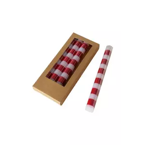 Boltze lumânare decorativă 20 cm 4-pack culoarea rosu imagine