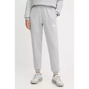 The North Face pantaloni de trening Simple Dome culoarea gri, melanj, NF0A8C1YDYX1 imagine