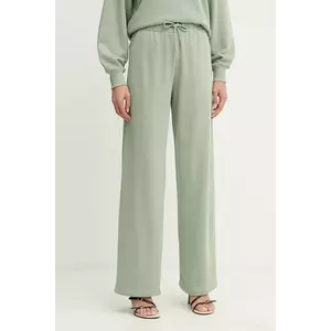 Silvian Heach pantaloni de trening MOUJANE culoarea verde, uni, GPA25050PA imagine