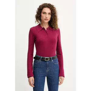 Silvian Heach pulover BUCERS culoarea bordo, light, GPA25555PO imagine