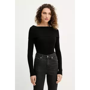 Silvian Heach pulover FRIDRIK culoarea negru, light, GPA25249MA imagine