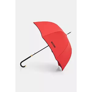 Moschino umbrelă culoarea rosu, 9060 imagine