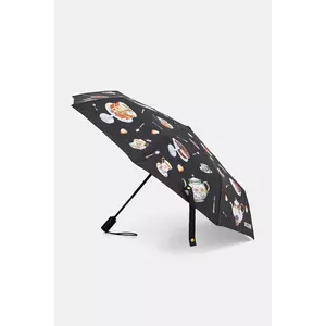 Moschino umbrelă culoarea negru, 8953 imagine