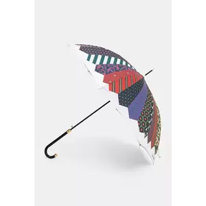 Moschino umbrelă culoarea alb, 8961 imagine