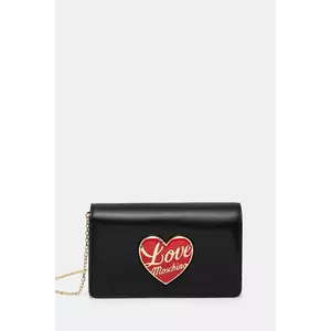 Love Moschino poșetă culoarea negru, JC4186PP1NLP0000 imagine