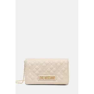 Love Moschino poșetă culoarea bej, JC4079PP1NLA0110 imagine