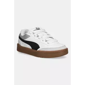 Puma sneakers pentru copii Park Lifestyle SK8 Jr culoarea alb, 401949 imagine