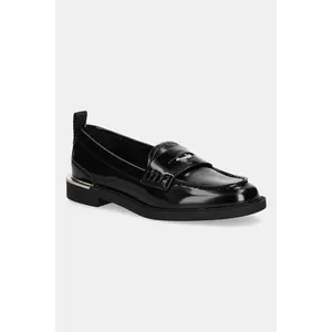 Dkny mocasini Jadwin culoarea negru, cu toc plat, K3596299 imagine