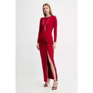 Fracomina rochie culoarea roșu, maxi, mulată, FQ25WD3006W62601 imagine