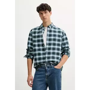 Levi's cămașă din bumbac culoarea bleumarin, cu guler button-down, relaxed, A7210 imagine