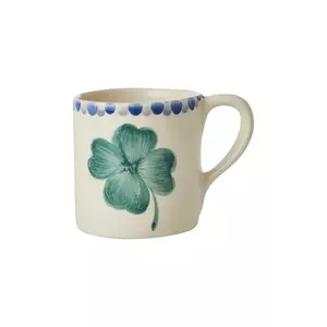 Rice ceasca Cream 9, 5 x 8, 5 cm culoarea turcoaz imagine