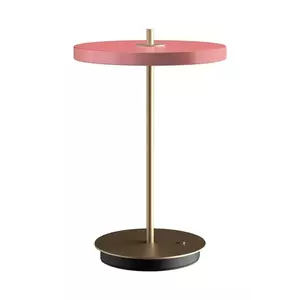 Umage lampă de masă led fără fir Asteria Move 30, 6 cm culoarea roz imagine