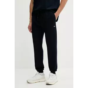 Paul&Shark pantaloni de trening culoarea albastru marin, neted, 99311011 imagine