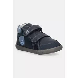 Garvalin încălțăminte din piele pentru copii culoarea bleumarin, 251309 imagine