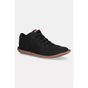 Camper sneakers din nubuc Beetle culoarea negru, 36678-086 imagine