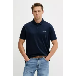 Paul&Shark polo din bumbac Knitwear culoarea bleumarin, uni, 99311004 imagine