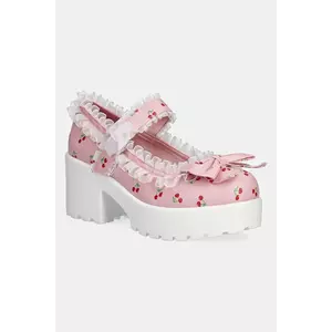 Koi Footwear pumps culoarea roz, cu toc drept, ND68C imagine