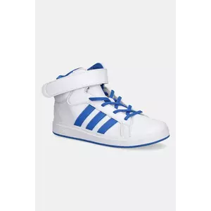 adidas sneakers pentru copii GRAND COURT MID culoarea alb, JR0800 imagine