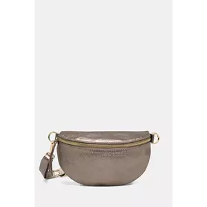 Answear Lab borseta de piele culoarea maro imagine