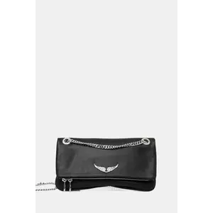 ZADIG&VOLTAIRE poșetă de piele culoarea negru, LWBA04124 imagine