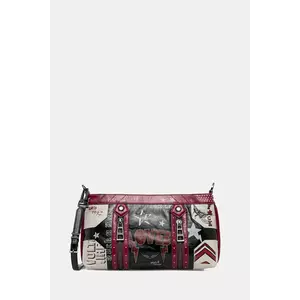 ZADIG&VOLTAIRE poșetă de piele culoarea negru, LWBA03948 imagine