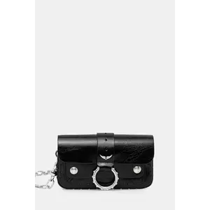 ZADIG&VOLTAIRE poșetă de piele culoarea negru, LWBA03910 imagine