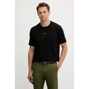 Paul&Shark tricou din bumbac Knitwear culoarea negru, cu imprimeu, 15311639 imagine