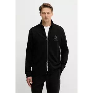 Paul&Shark bluză culoarea negru, cu imprimeu, 15311823 imagine