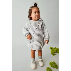 Mayoral rochie culoarea gri, mini, drept, 2919 imagine