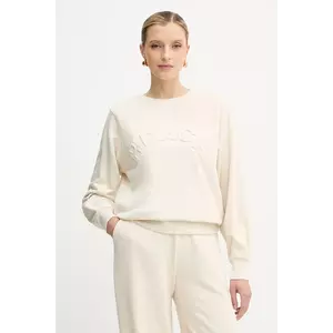 Silvian Heach bluză BASSIN culoarea bej, cu imprimeu, GPA25113FE imagine