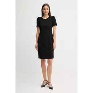 Dkny rochie culoarea negru, mini, mulată, DD3I166A imagine