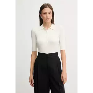 Joop! tricou polo culoarea bej, 30047483 imagine