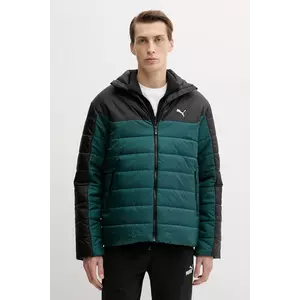 Puma geacă culoarea verde, de tranziție, 685210 imagine