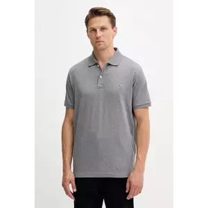 Paul&Shark polo de bumbac Knitwear culoarea gri, uni, 99311001 imagine