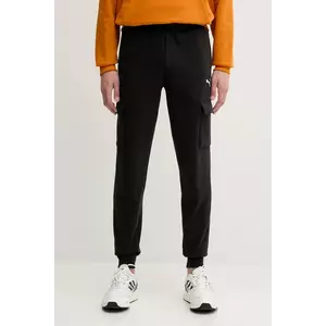 Puma pantaloni de trening culoarea negru, uni, 682656 imagine