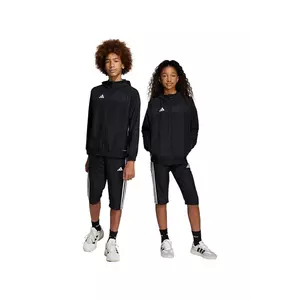 adidas Performance pantaloni scurți copii culoarea negru, cu imprimeu, talie reglabila, JD3045 imagine