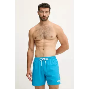 BOSS pantaloni scurți de baie culoarea gri, 50514429 imagine